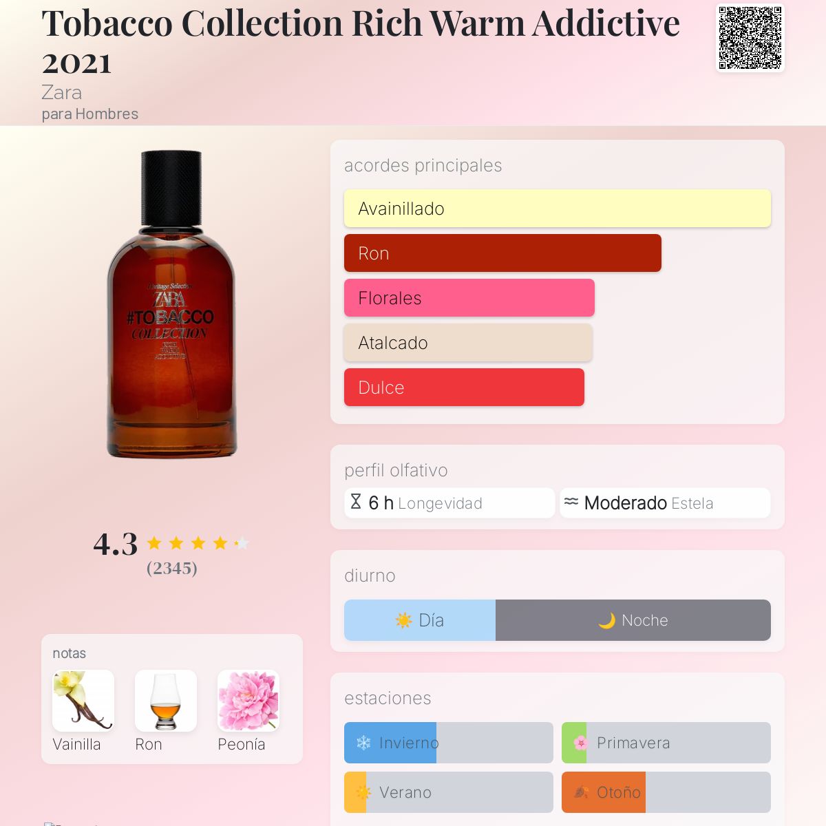 Card image for Tobacco Collection Rich Warm Addictive